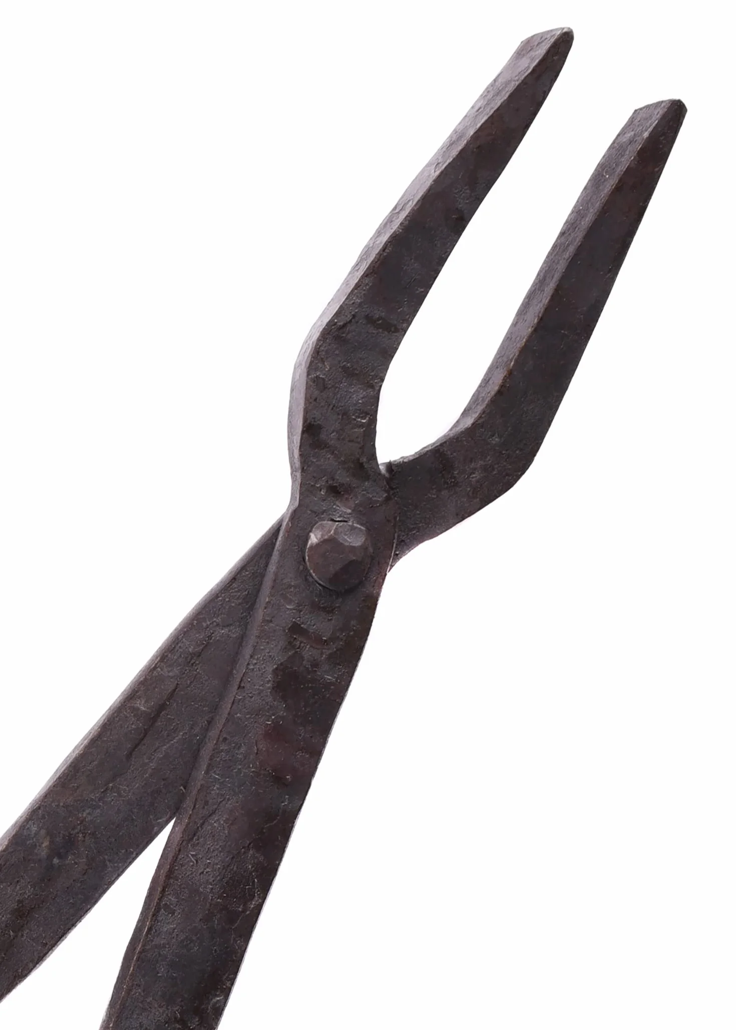 Schmiedezange, pince plate; dimensions: env. 38 cm