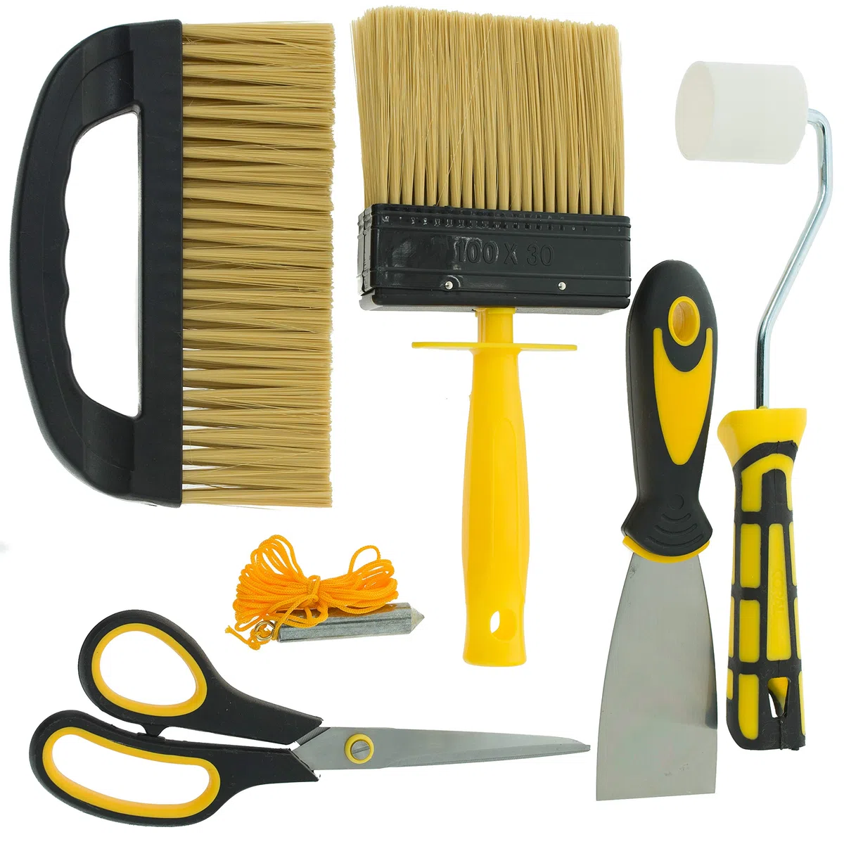 Coral 10321 Task Partner Kit de papier peint Avec brosse à encoller et outils pour papier peint 6 pièces