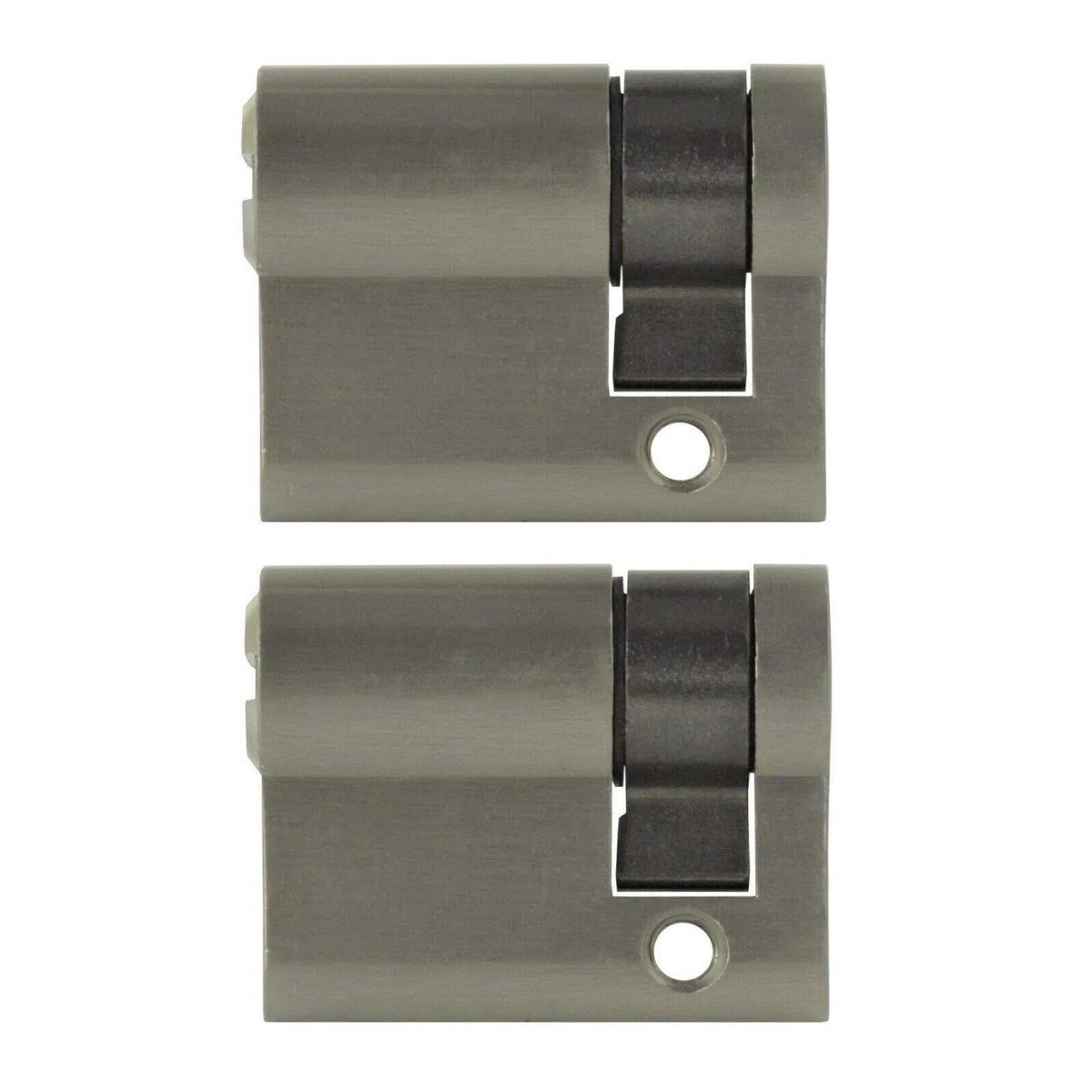 2 demi-cylindres 40 mm 30/10 à fermeture identique avec 10 clés
