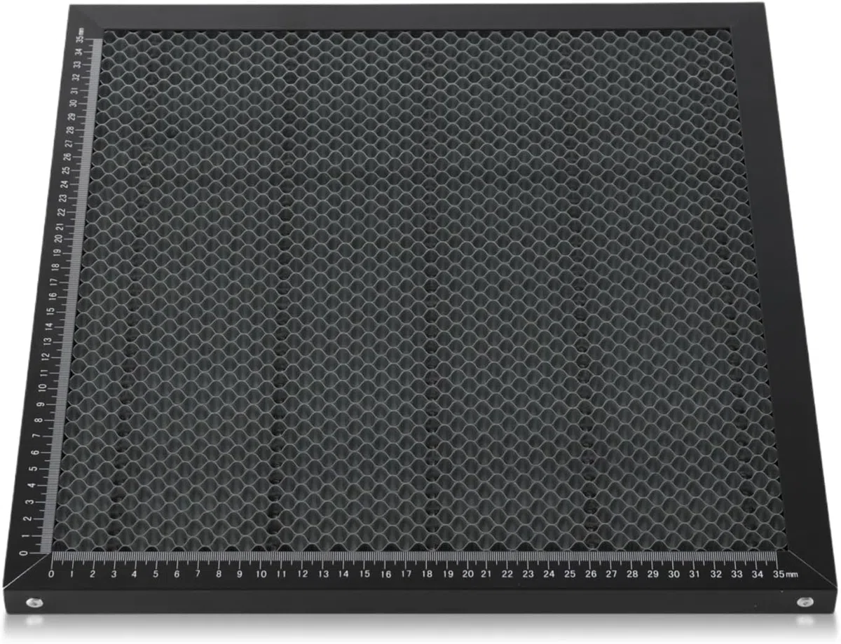 Honeycomb Machine de gravure laser, table de travail en nid d'abeille, 400 x 400 mm, table de travail pour machine de gravure laser, table en nid d'abeille pour découpe laser et gravure laser