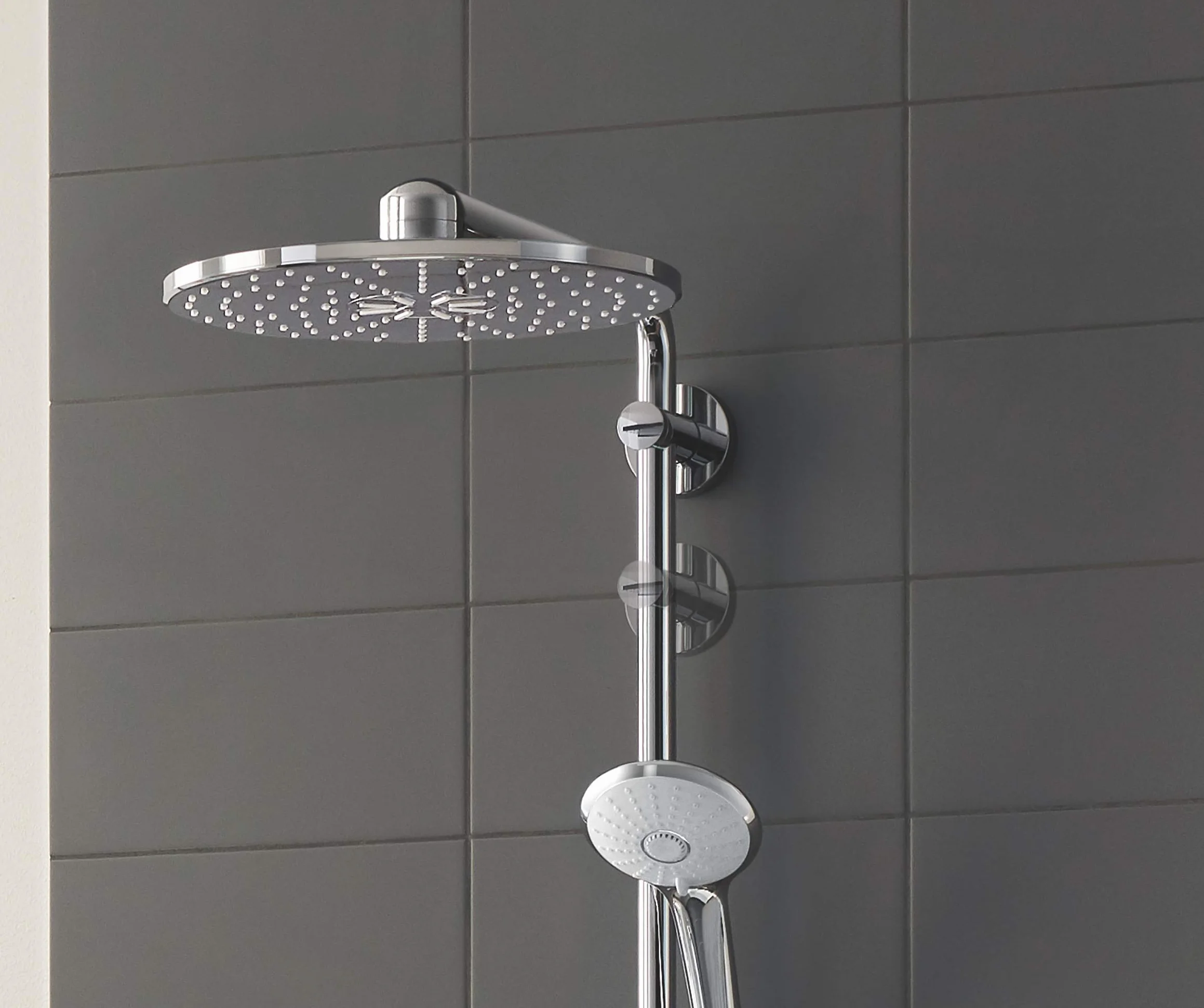 GROHE Colonne de Douche avec Mitigeur Thermostatique Euphoria Smartcontrol System 310 mm Duo 26507000