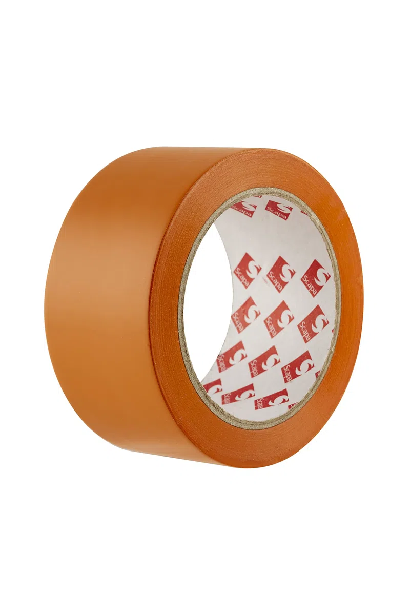Adhésif PVC bâtiment orange 75 x 33 m 297 Barnier