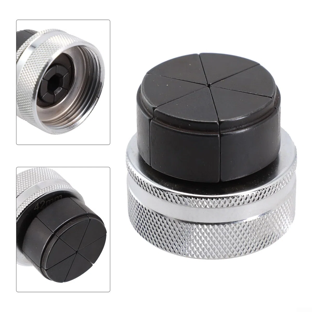 Tête d'expansion pour tube d'expansion - Rotation automatique - Acier au carbone - Outil de remplacement pour tube CT 100 ou CT 300 (42 mm)