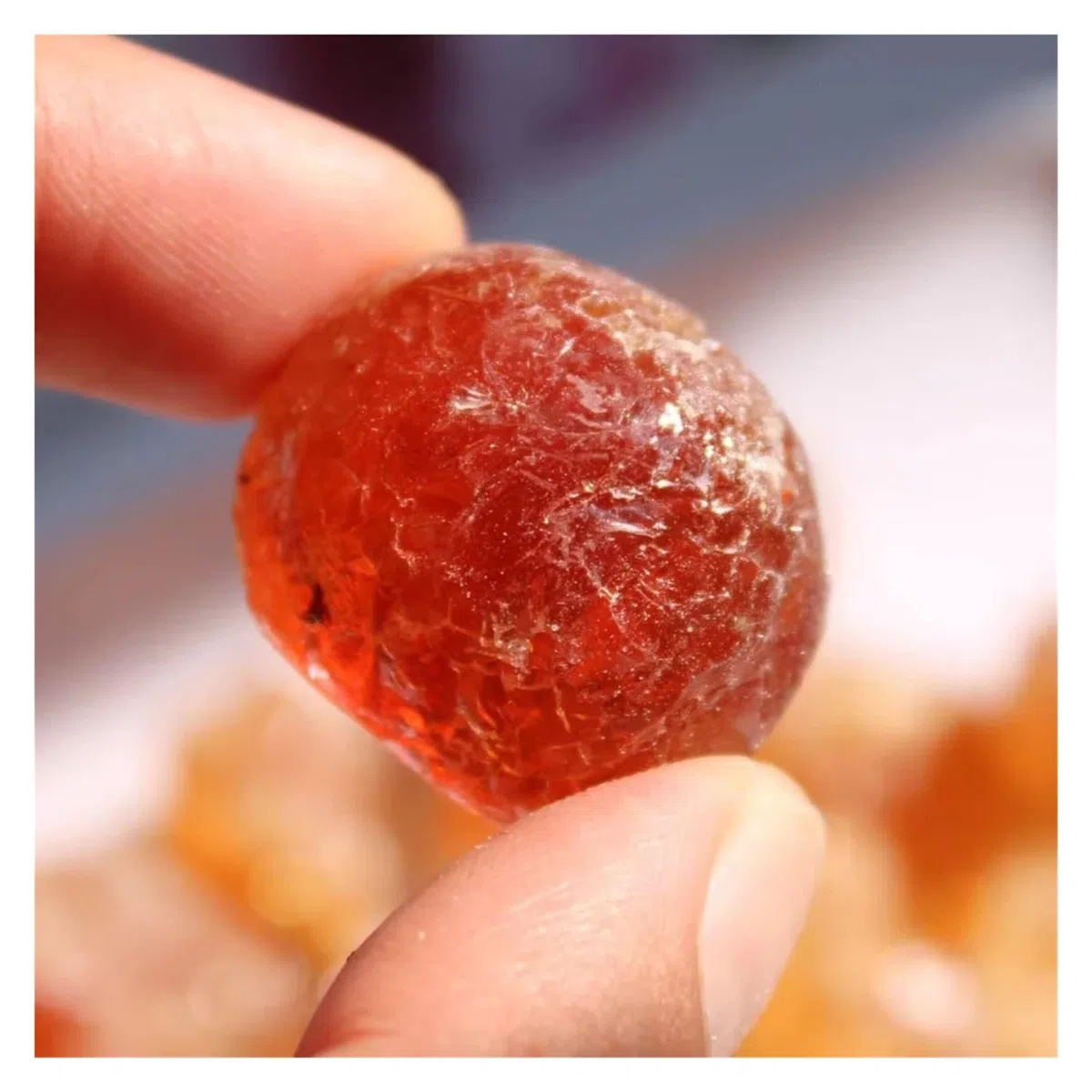 85-100 g 1 sachet Ambre Cristal Pierre Brute