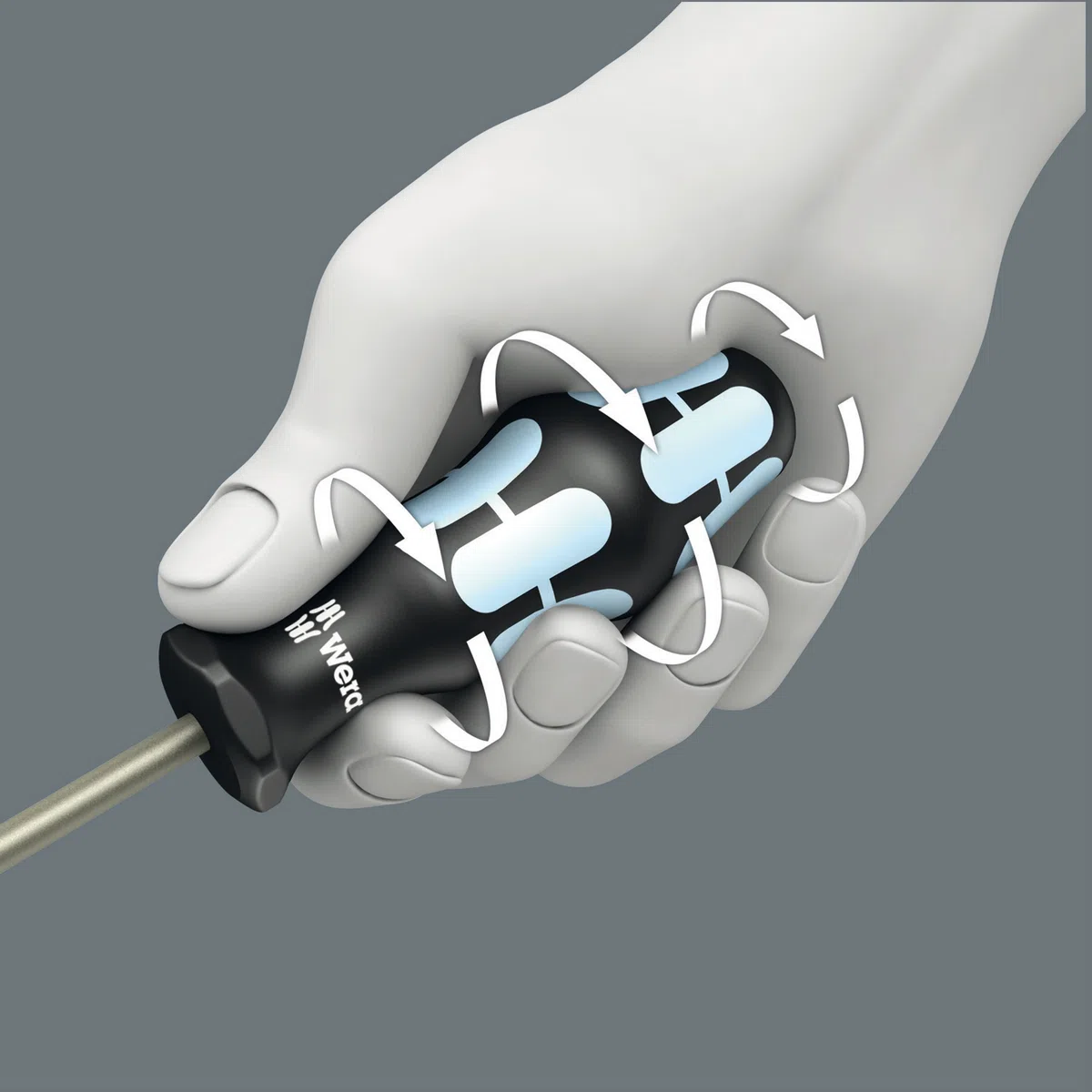 Wera 032023 Kraftform Plus Tournevis Phillips en acier inoxydable PH3