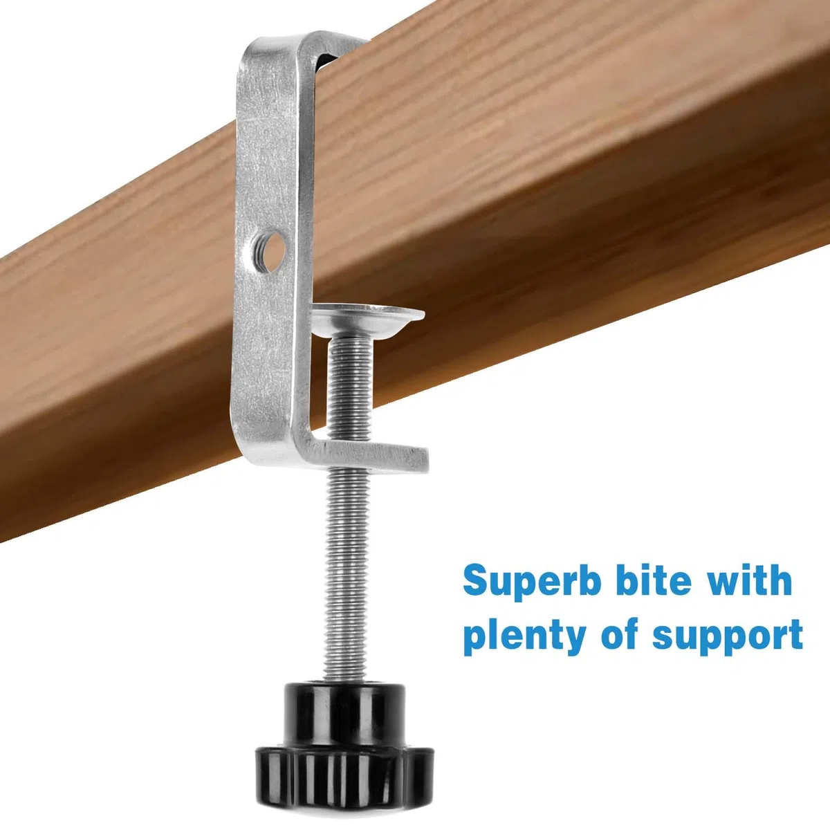 4 Pièces Serre-Joints de 10 à 60 mm Pince en C en Acier Inoxydable Réglable Pince de Fixation Table Soudage