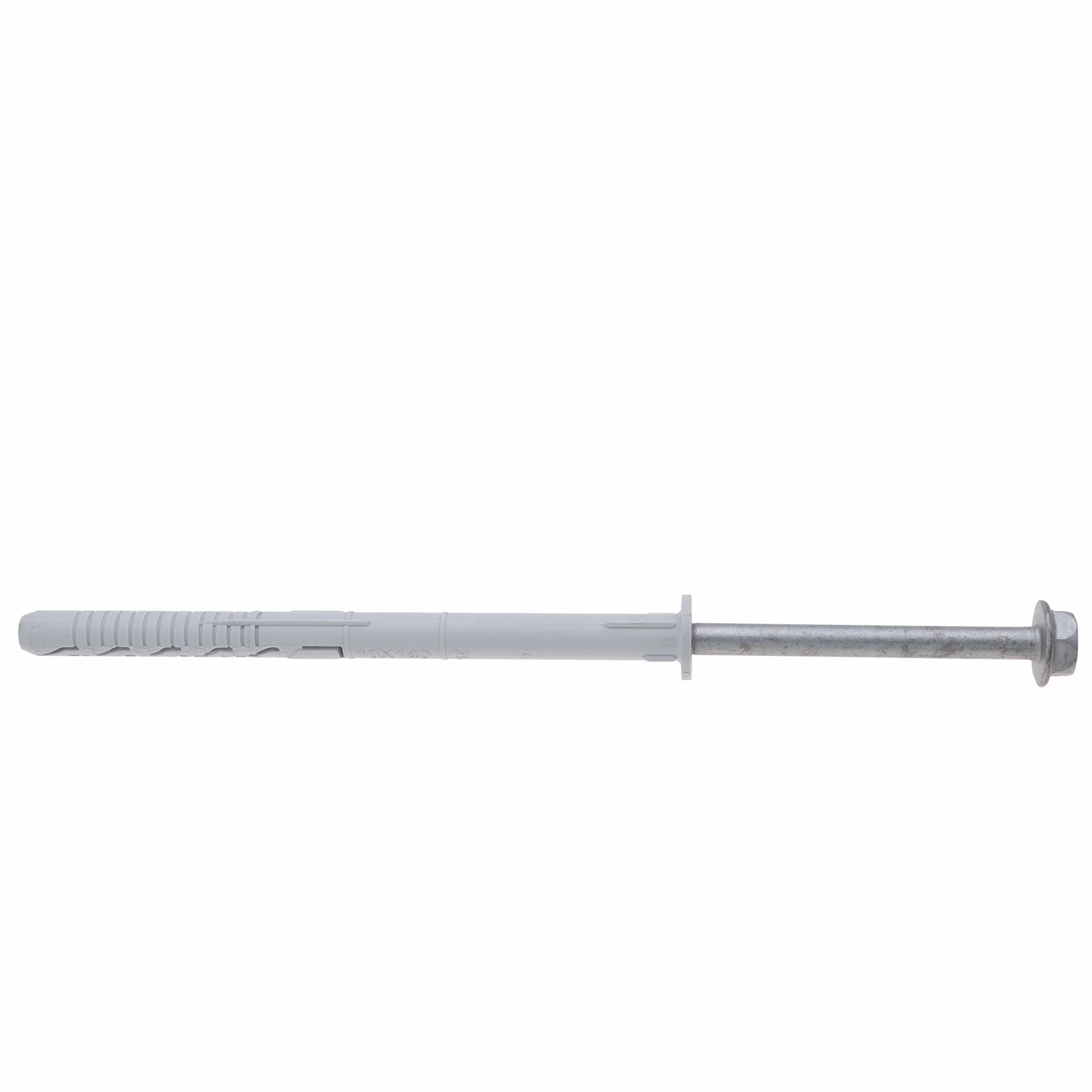 10x140 Vis Bouchon Fast-K Torx Hexagonales et Keple 25 Packs de vis de Fixation Murale avec vis à Béton en Acier Inoxydable Vis d'ancrage Mural et Ensemble de Chevilles de Fixation Murale pour Briques