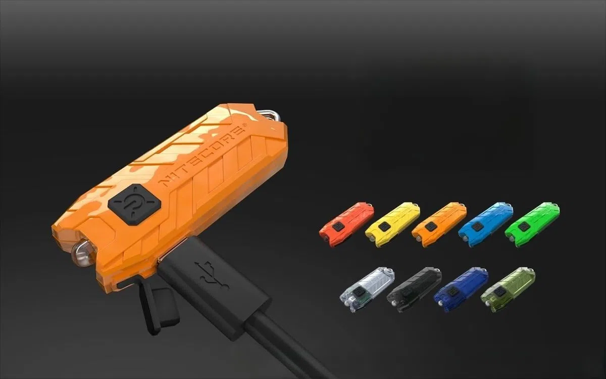 Nitecore Tube V2.0 USB-C rechargeable (orange)