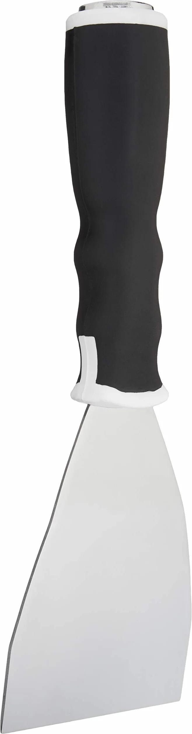 Amazon Basics Grattoir solide à lame courbée, prise souple avec emplacement pour tige de rallonge et embout de frappe, 7.62 cm