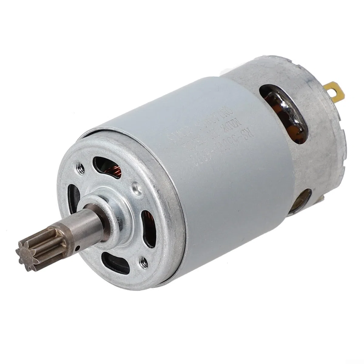 Honseadek Moteur 18 V 8 dents RS-550VD-6532 H3, moteur intégré pour 50027484 WU390 WX390 WX390.1, fabrication précise, pour scie à main sans fil