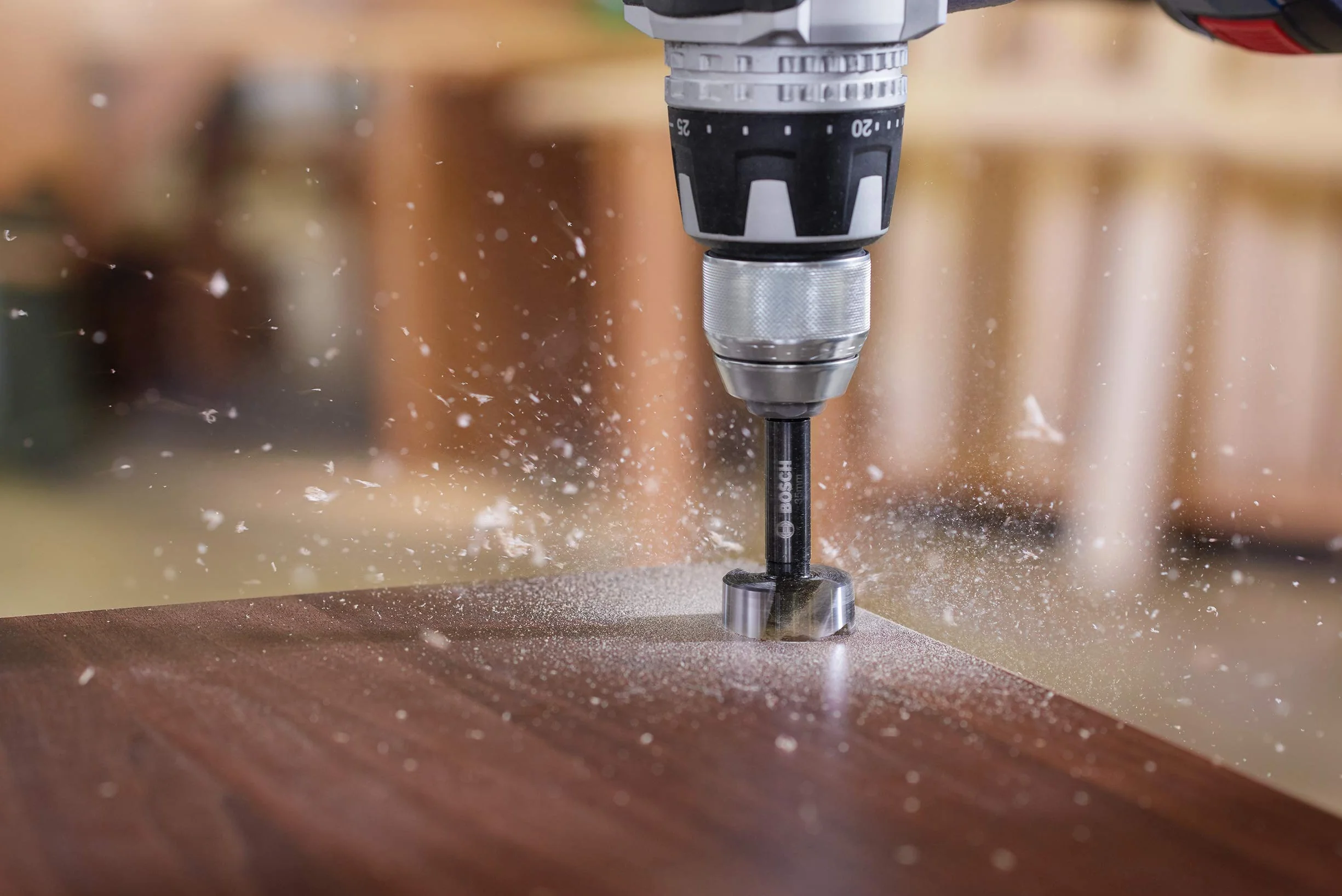 Bosch Professional 1x Mèche à façonner Forstner (Ø 20 mm, Longueur 88 mm, accessoire pour perceuse)