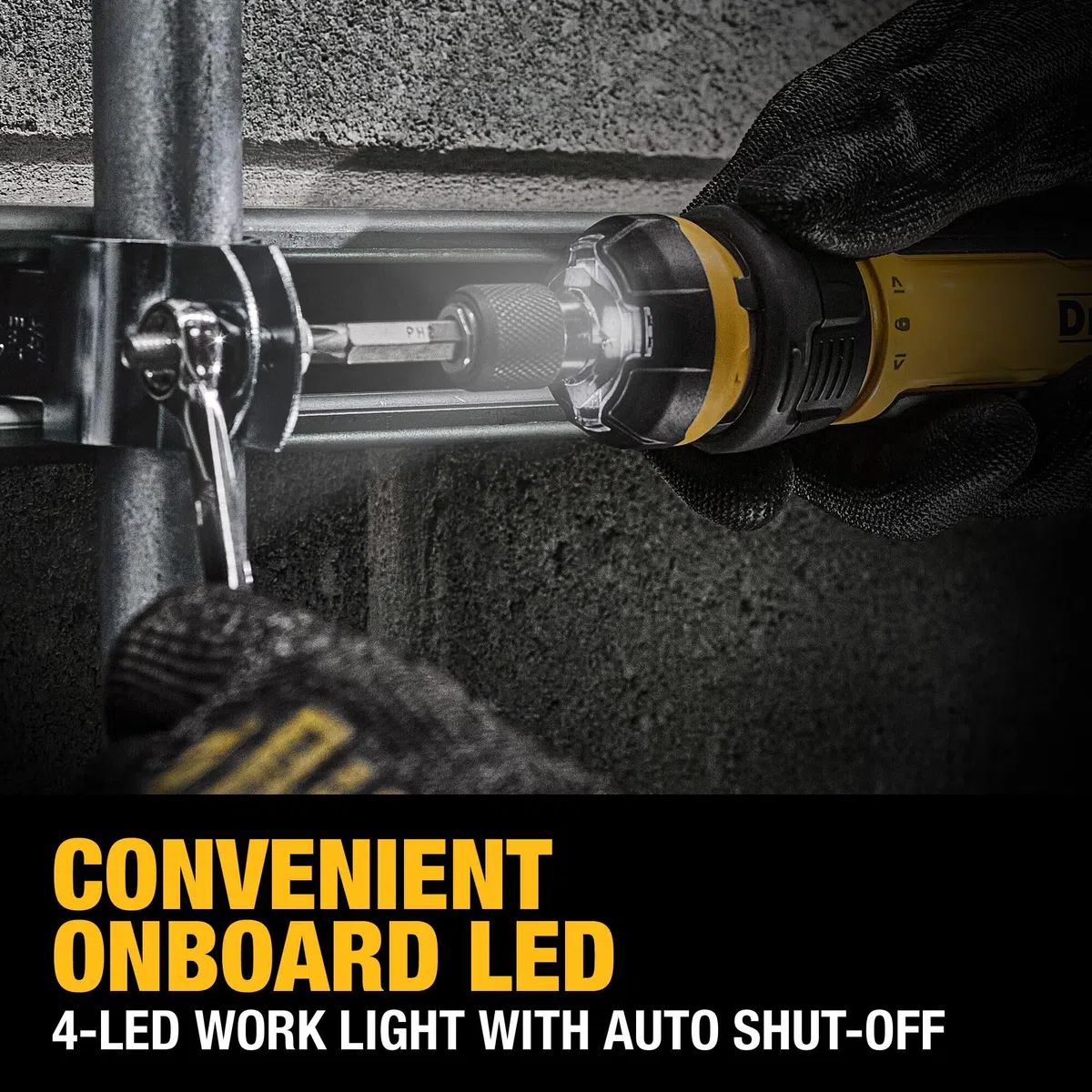 DEWALT Tournevis sans fil avec contrôle FLEXDRIVE et embouts de tournevis (DWHT66719)