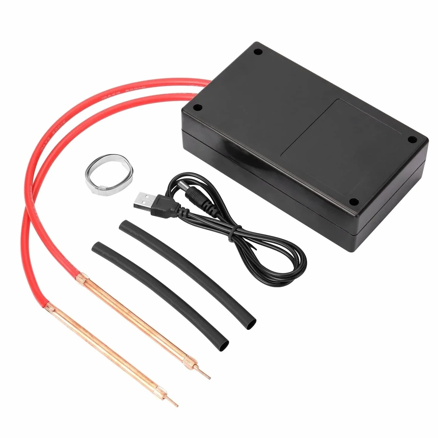 WANGCL 18650 Batterie Soudeuse par Points, Machine de Soudage par Points, Mini Outil de Soudage par Points Portable DIY Ensemble Complet 18650 Batterie au Lithium Nickel Ceinture Soudage par Points