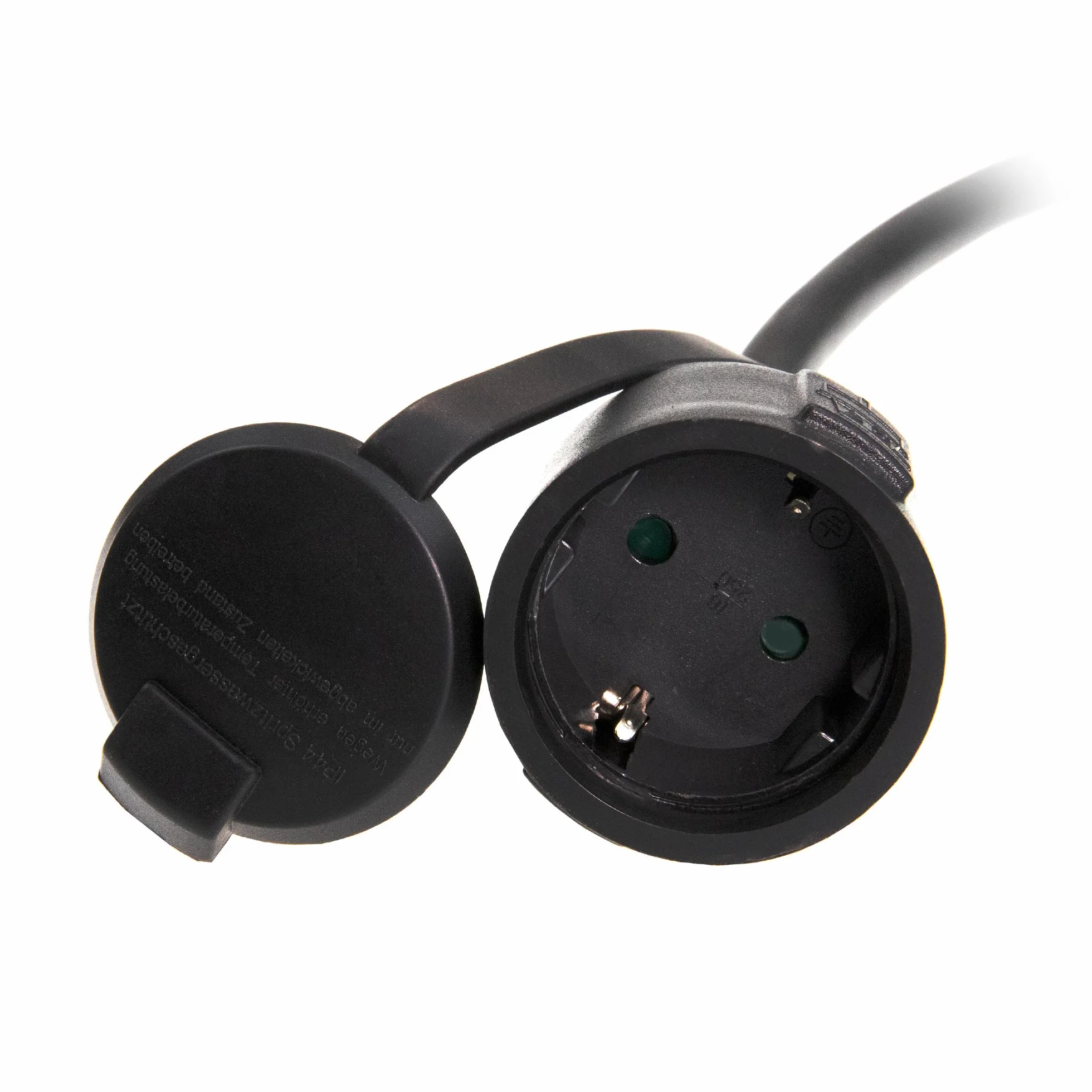 2X Adaptateur CEE - Connecteur CEE vers prise de type F - Prise de type F vers connecteur CEE - 230V 16A pour camping et camping-car