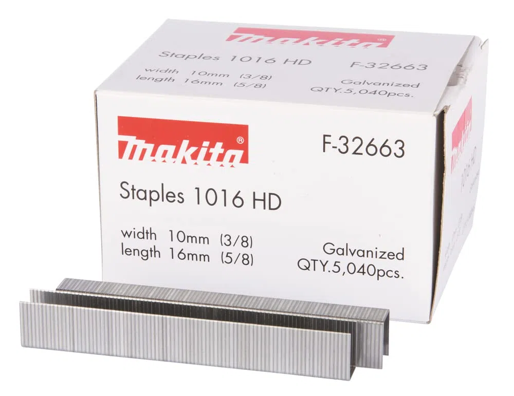 Makita F-32663 Graffette Puntimetallici 10x16mm 5.040 Pezzi