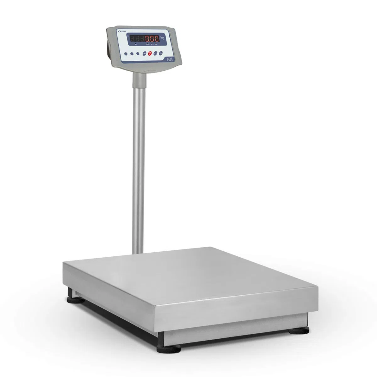 ACCUREX RX Bascule industrielle avec plateforme/Pesage professionnel de boîtes et colis (150 kg / 20 g / 300 x 400 mm)
