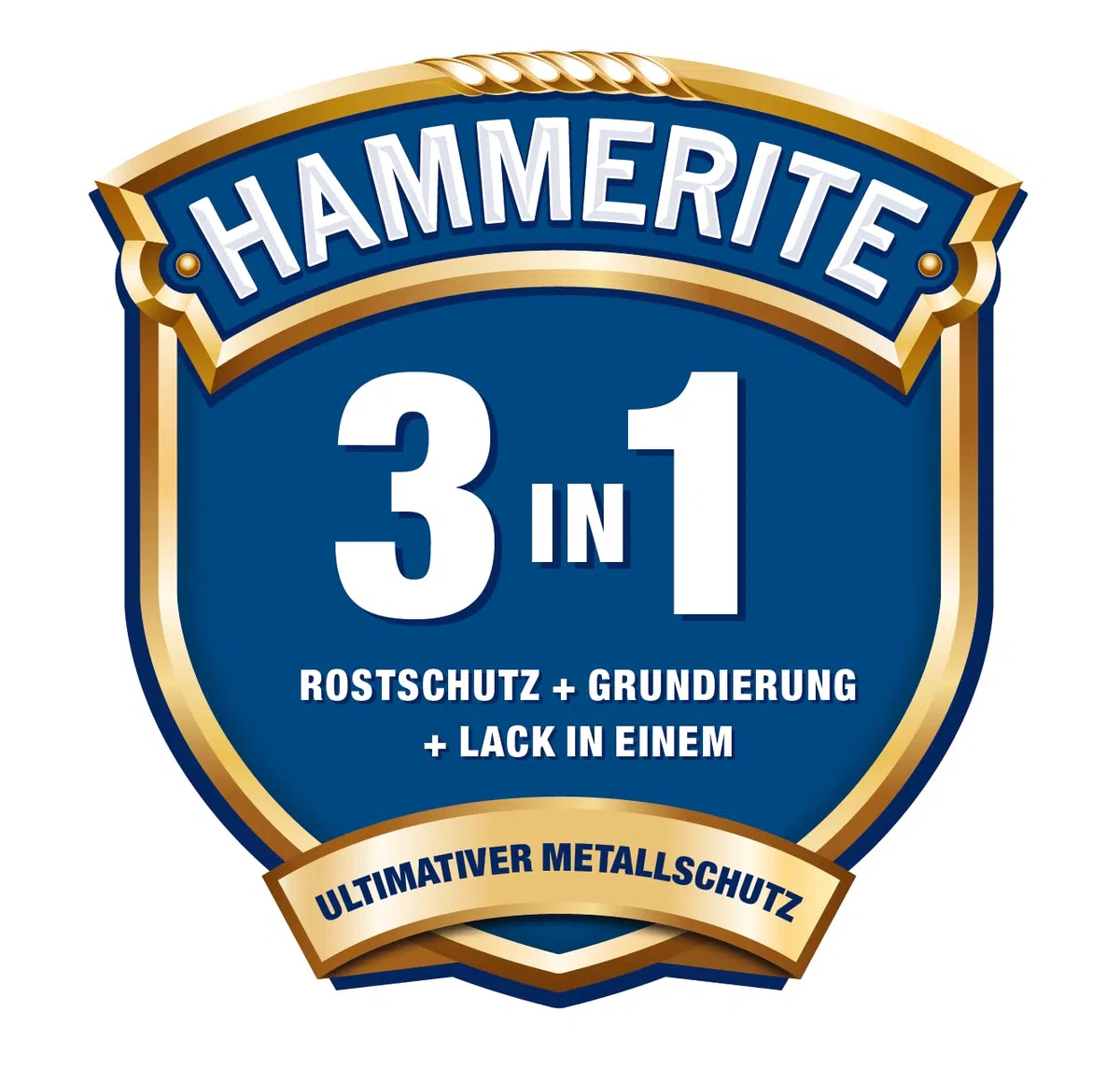 Hammerite, métal de protection peinture martelé, 0,75 l – Vert foncé