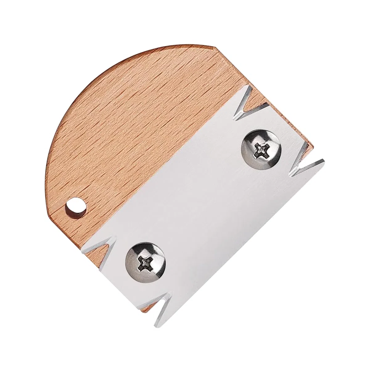 Coupe De Placage Ergonomique - 50 G D'outils De Travail Du Bois Avec Manche En Bois | Grattoir À Filet De Chanfreinage Pour Bandes De Chant, Pour Placage, Pvc, Stratifié, Contreplaqué, Panneau De Méla