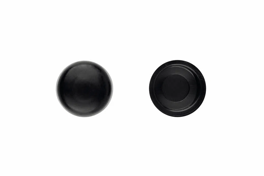 Tapones de PVC para tornillos DIN-7504-N y DIN-7981 Negro - MEDIDA: Ø 4,8 - Unid: 1000