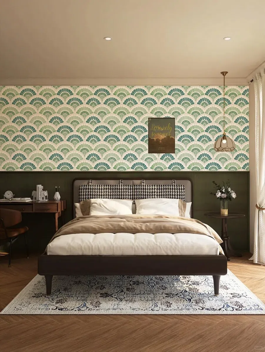 myforHD Papier Peint Autocollant, Auto-adhésif, Moderne GéOméTrique, 44cmx1000cm ImperméAble Autocollant, Pour Meuble Decoratif Salon Salle De Bain Chambre Armoire Porte Murale