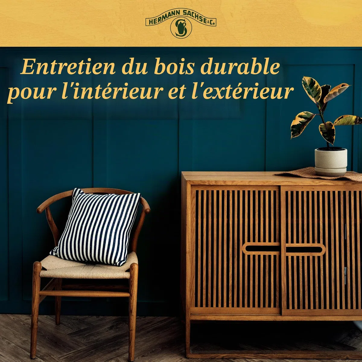 Huile de tung pure 0,5 l - Huile pour bois 100 % naturelle pour intérieur et extérieur - Surface très résistante et imperméable - Couverture : environ 4 à 8 m²
