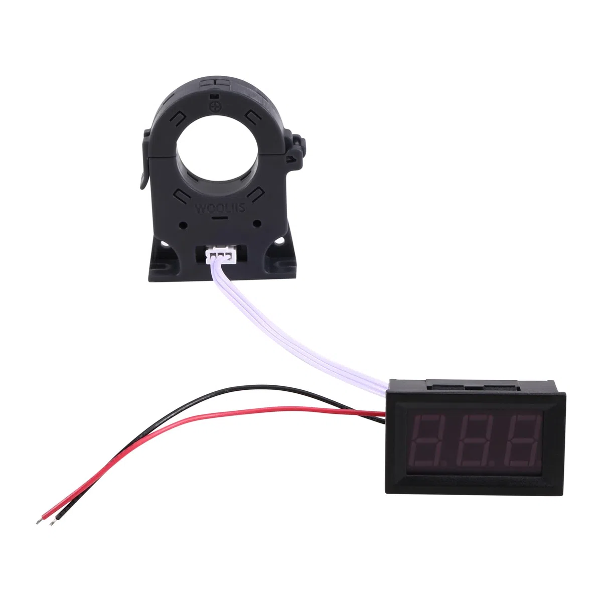Ampèremètre Numérique à Effet Hall 100 A, Charge, Décharge, Tension, Courant, LED, DC 12 V, 24 V, 48 V, 60 V, 72 V, pour Voiture