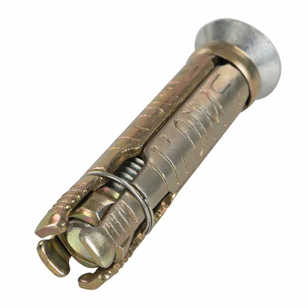 Silverline 331865 Point d'ancrage au sol, Multicolore, 65 mm