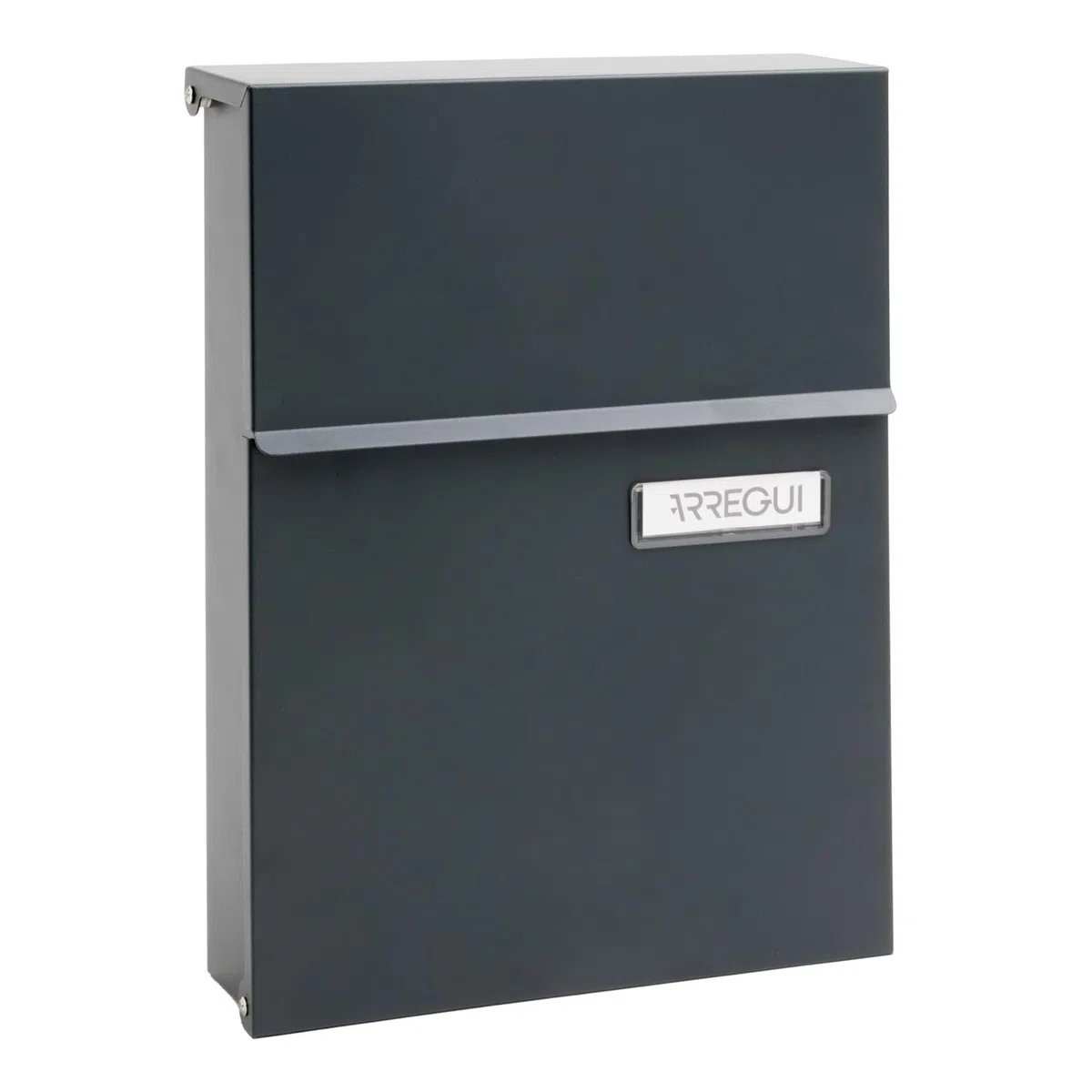 ARREGUI Line E6805 Boîte aux Lettres Individuelle en Acier | Taille S (Courrier Format A5) | avec Serrure Protégée | Anti-Pluie | Petite Boîte aux Lettres Murale | Facile à Installer | Anthracite