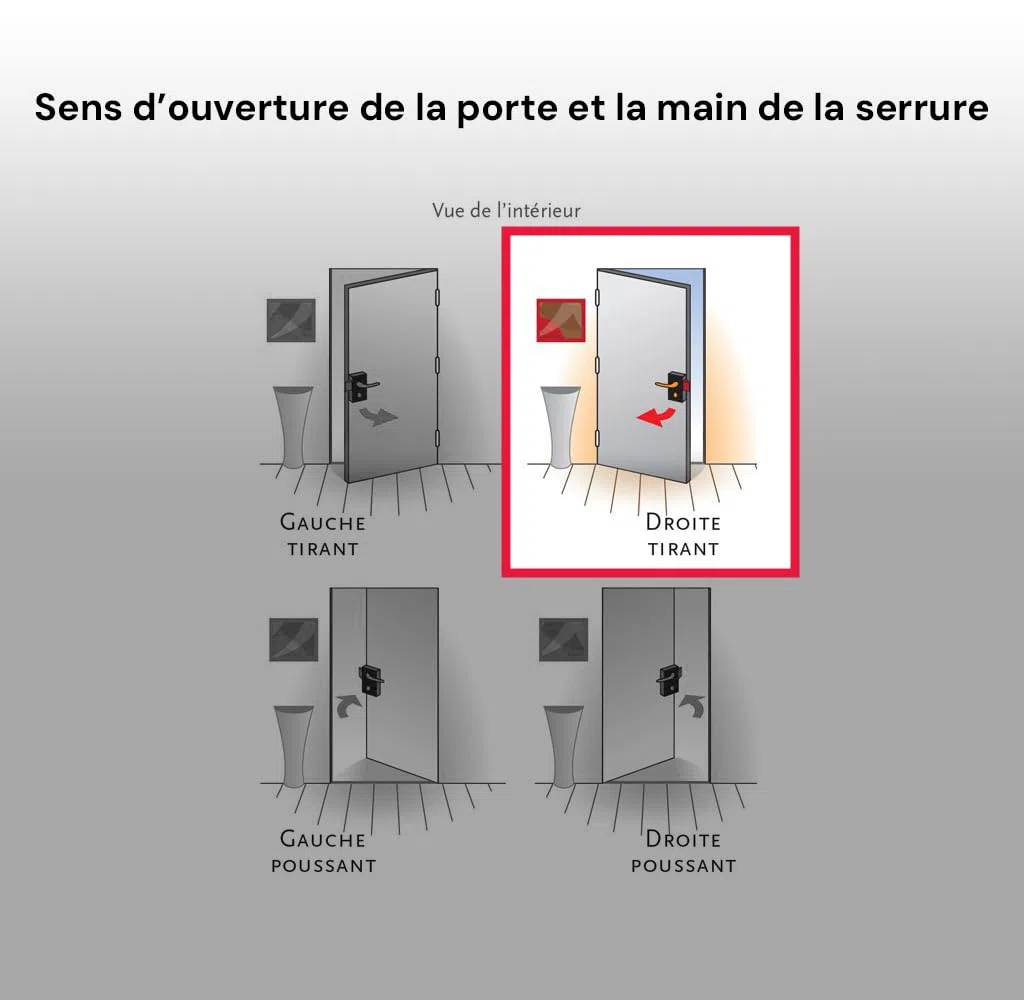 Metalux - METALUX série 461 110 - Serrure en applique pêne dormant seul 110x81 mm - Droite pour Portail Porte Jardin Porte Garage