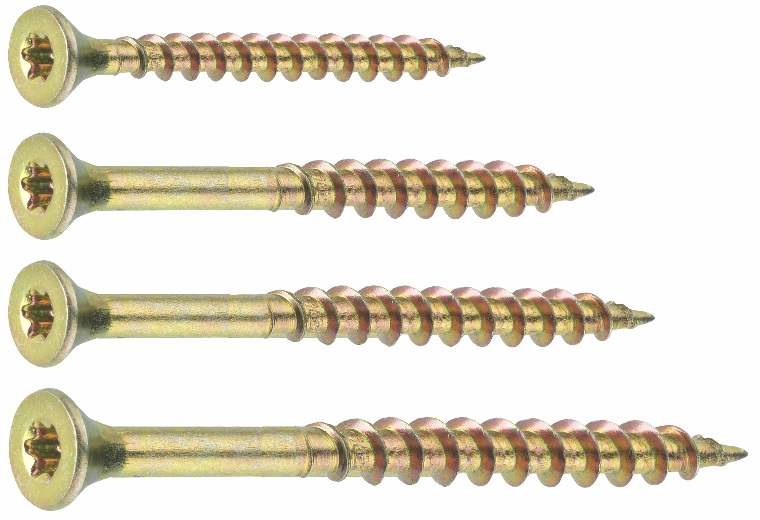 Connex B30048 Lot de 625 Vis universelles 4 tailles TX galvanisées