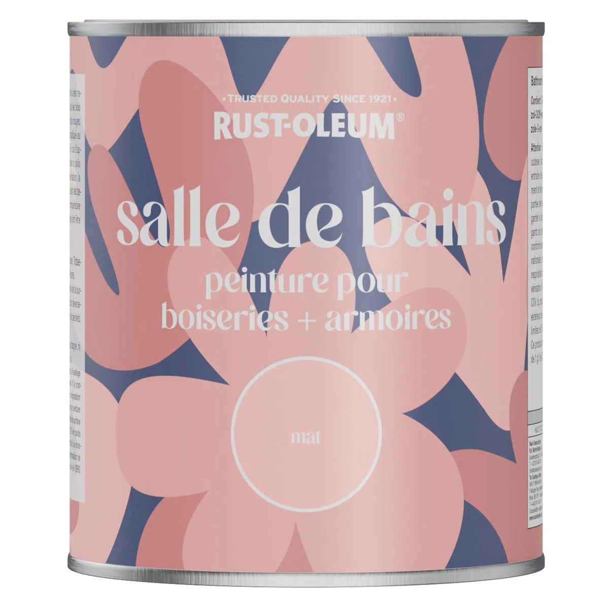 Rust-Oleum Peinture Rose Résistante à l'humidité pour Meubles de Salle de Bains, Finition Mate - Framboise 750ml