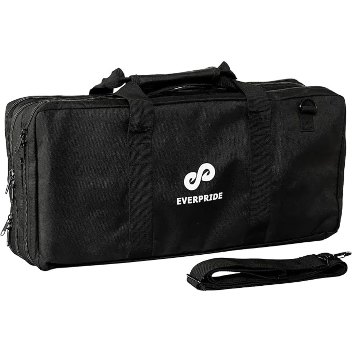EVERPRIDE Sac à Couteaux de Chef pouvant contenir 20 Couteaux - Grand Compartiment zippé pour ustensiles de Cuisine - Durable - Couteaux Non Inclus