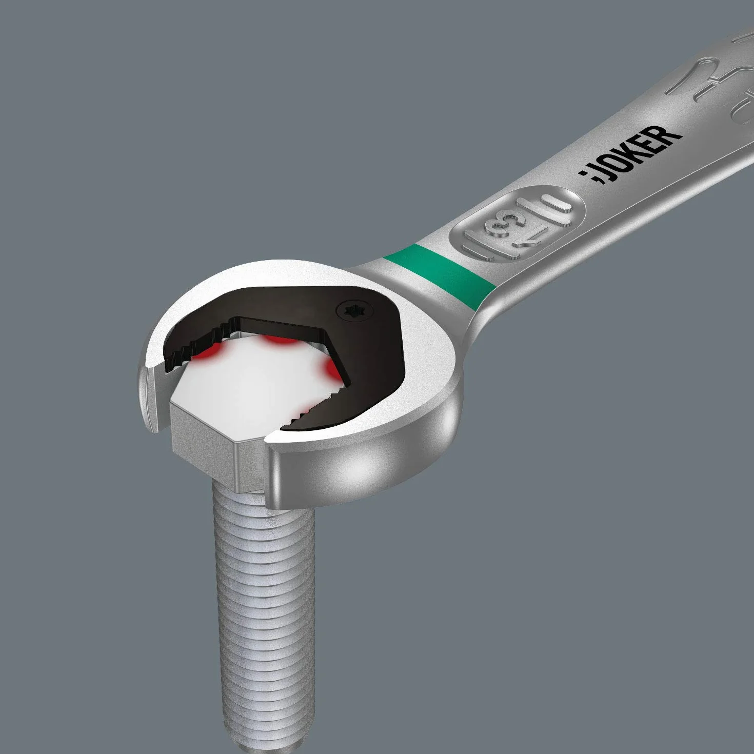 Wera 05003760001 6002 Clés double fourche Joker, 10-13 x 167 mm