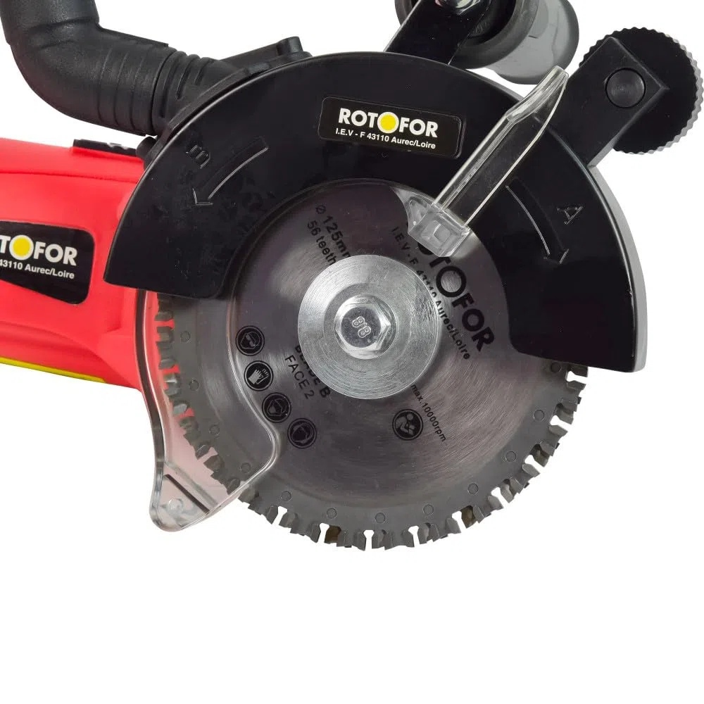 Scie circulaire double lame multi-matériaux 125 mm
