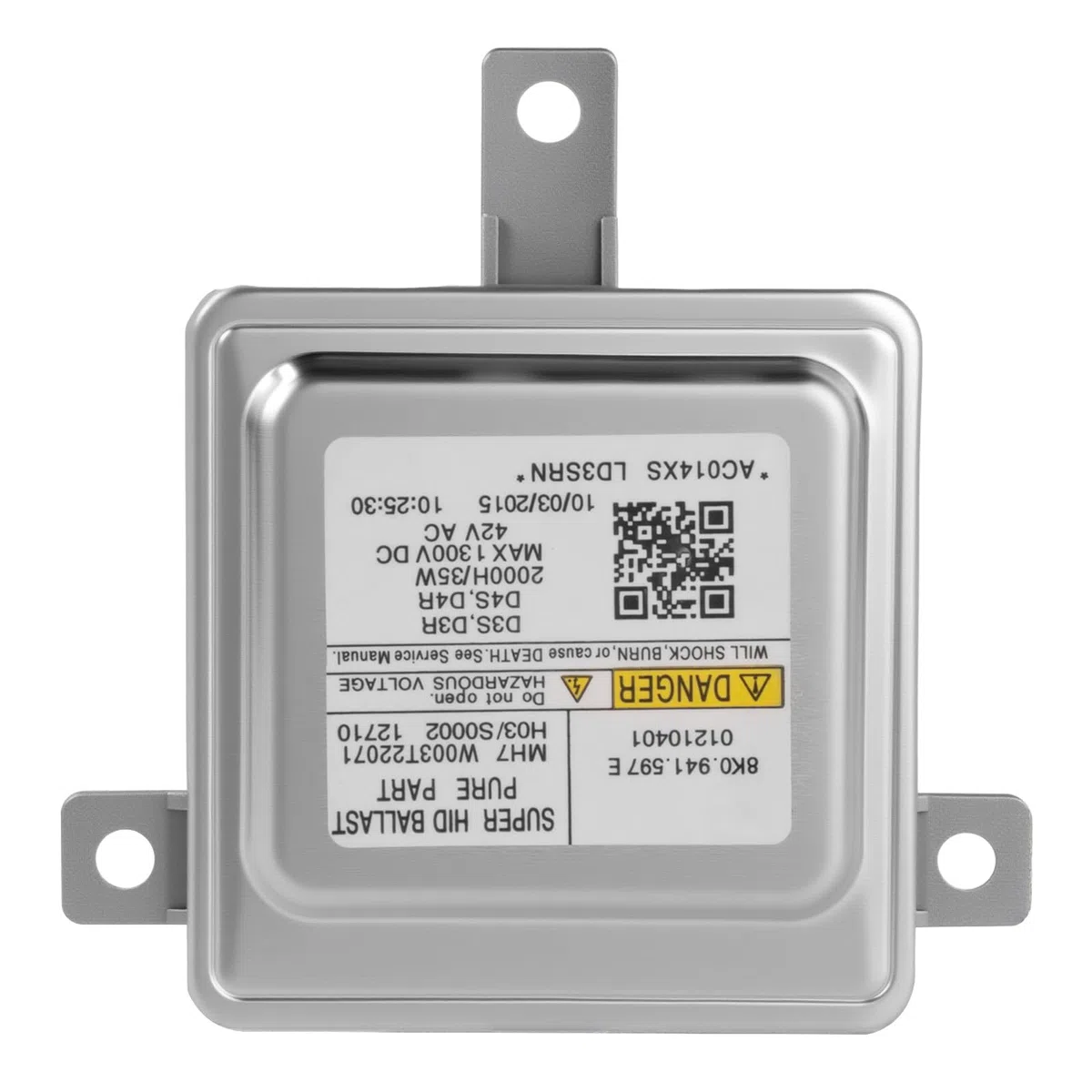 Unité de commande de phare xénon HID D3S D3R D4S D4R Convient pour Golf CC EOS Passat A1 A3 A4 A5 A6 A7 A8 Q3 Q5 Q7 Superb II Alhambra II Accessoires de voiture # 8K0941597E W003T22071