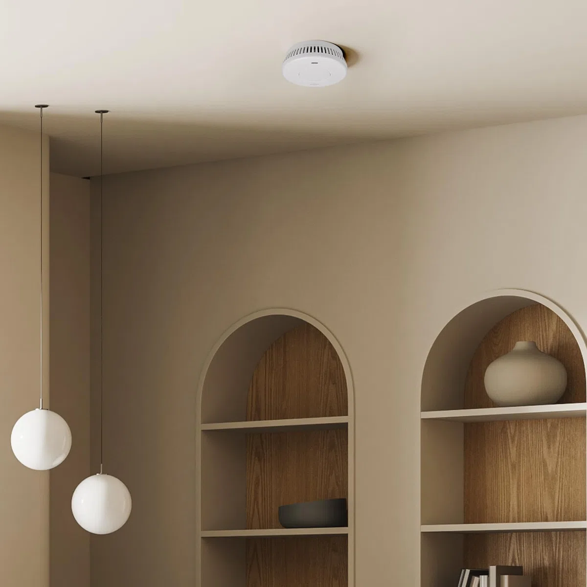 Smartwares détecteur de fumée interconnectable - Jumelez jusqu'à 24 détecteurs - Pile 10 Ans Non remplaçable - Détection Rapide et fiable - 85 DB -FSM-17001