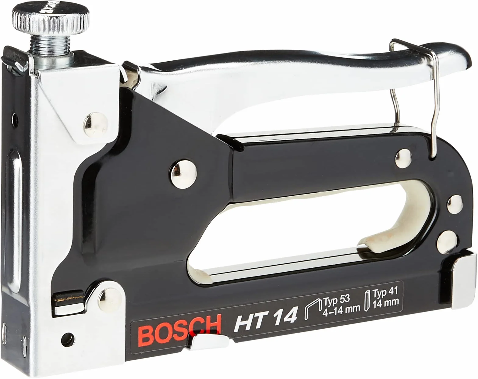 Bosch Accessories Agrafeuse manuelle HT 14 (bois, agrafes de type 53) Gris