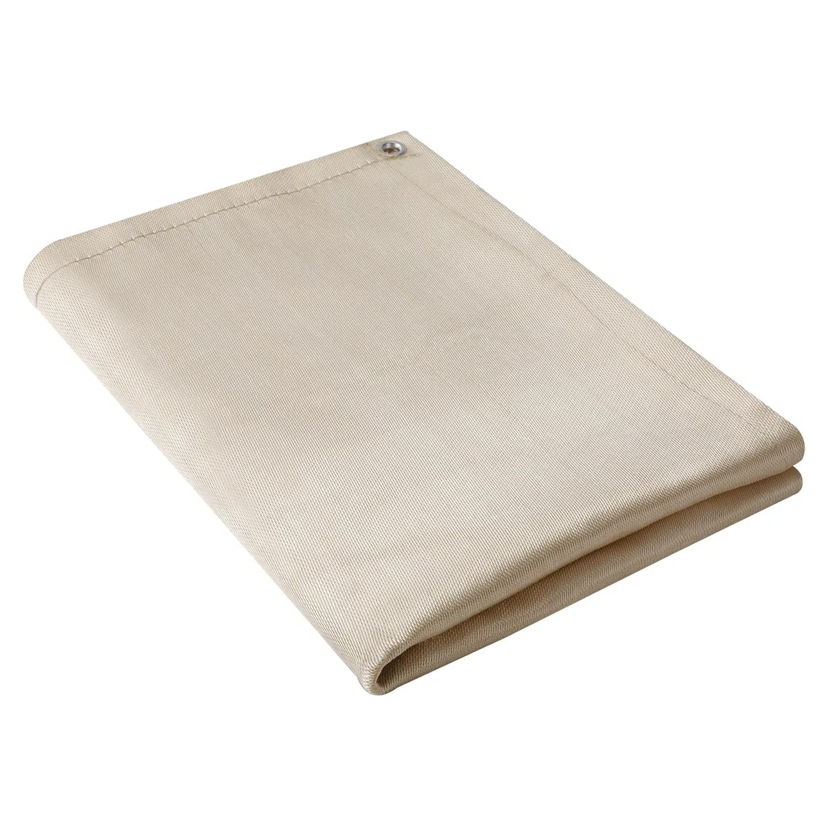 Couverture de Soudage Ignifuge, 180x120cm Rideau de Soudage 8mm d'Épaisseur Couverture Ignifuge avec Oillets Rideau de Soudure d'Isolation Thermique pour Poêle de Camping Barbecue