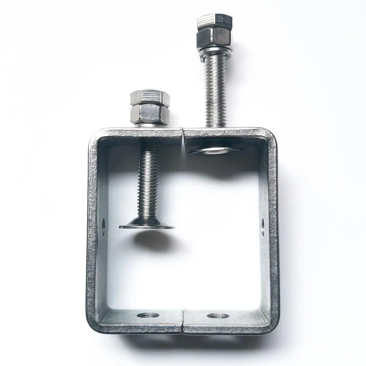 4 pièces Mini Serre-Joints en C Ouverture 75mm, Serre Joint en C Inoxydable Plage de Serrage 40-70 mm C Clamp Set, Pinces et Tendeurs pour Travail du Bois, Fabrication de Meubles, Bricolage