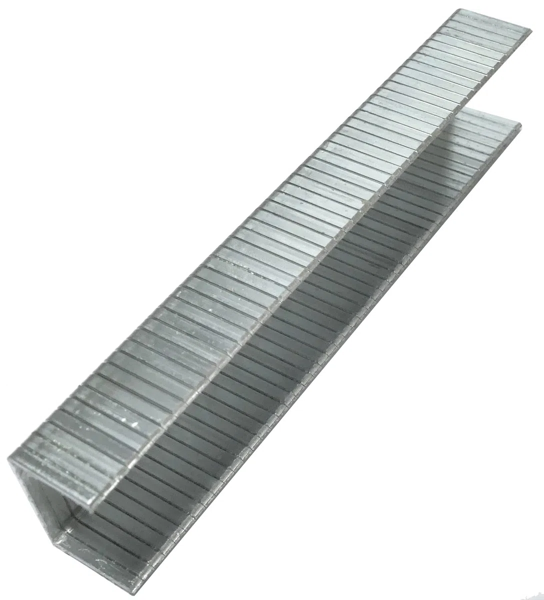 AERZETIX - C49652 - Lot de 5000 agrafes murales 11.3x8.0mm pour agrafeuse-cloueuse manuelle - accessoire d'agrafage - en acier trempé