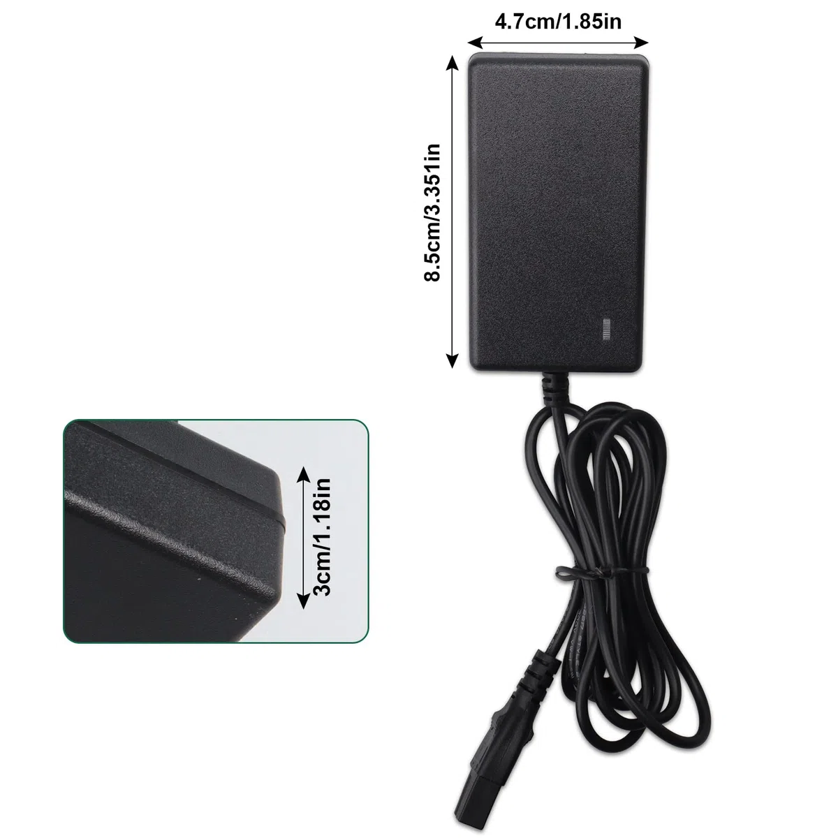 16.8V Chargeur Compatible avec Aiper Scuba S1 E1 Certes de Piscine Robotique sans Fil, Adaptateur de Chargeur Compatible avec Aiper Scuba S1 E1 14.4V Li-ION Batterie 33.6W