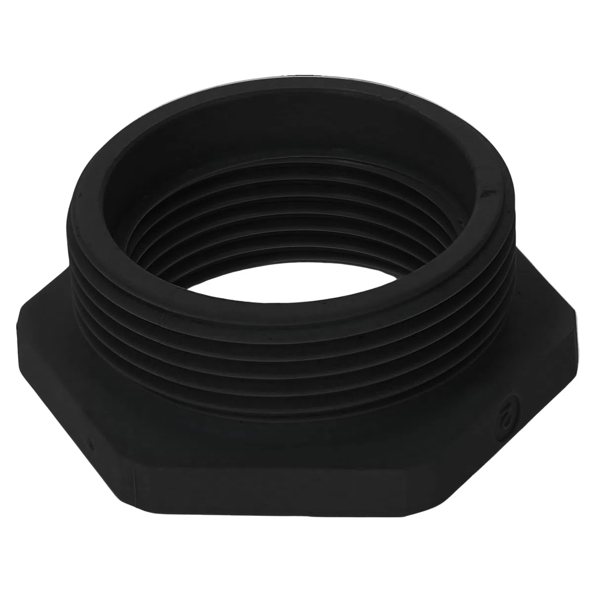 Kalitec G6322510 Lot de 5 réducteurs M32/M25 en plastique noir I Réducteur presse-étoupe hexagonal I Filetage intérieur M25 I Filetage extérieur M32 I IP68