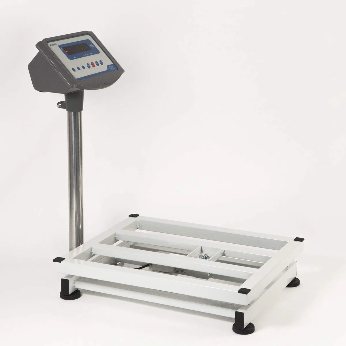 ACCUREX RX Bascule industrielle avec plateforme/Pesage professionnel de boîtes et colis (150 kg / 20 g / 300 x 400 mm)