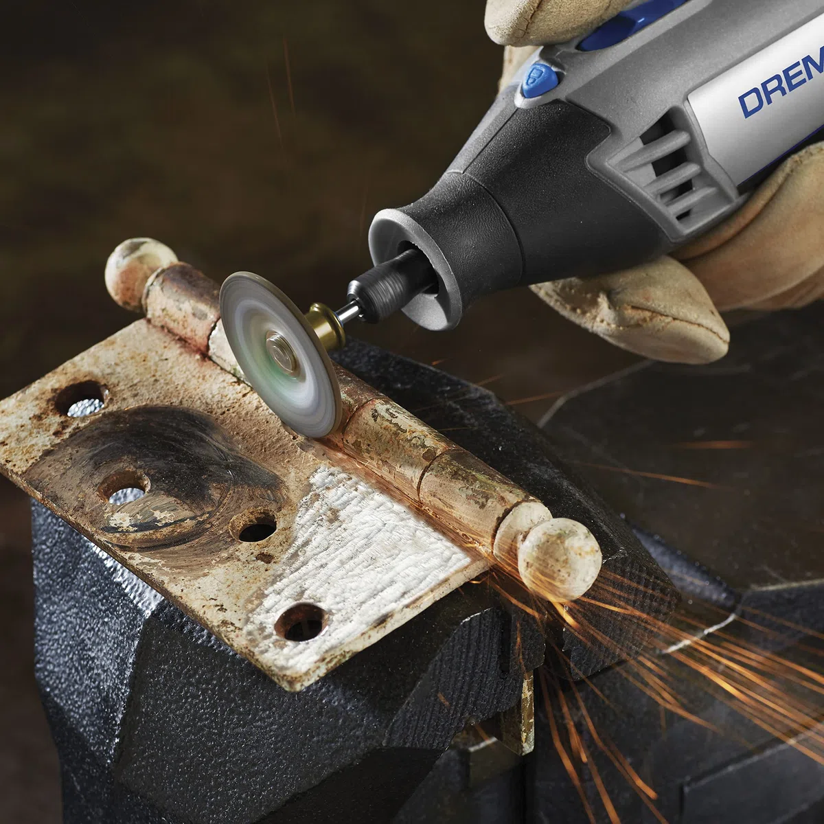 Dremel EZ541GR Roue de meulage EZ Lock en métal Vert