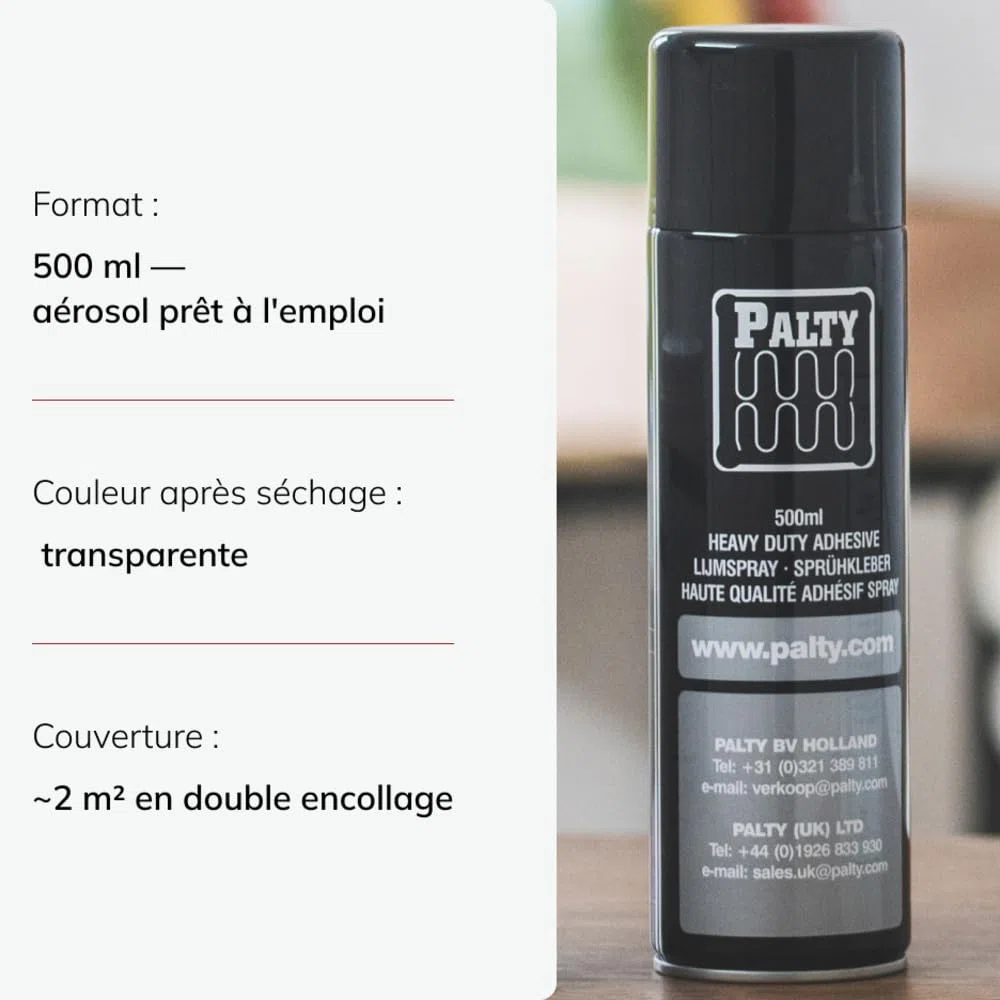 Colle néoprène en spray 500ml