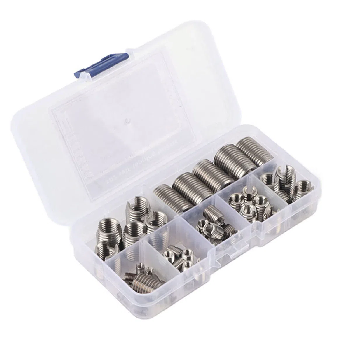 Filets Rapportés, Autotaraudeurs Fendus, Haute dureté, Acier Inoxydable, Filetage Intérieur, 50 Pièces pour Réparation. Renforcer la Réparation, Filetage Interne