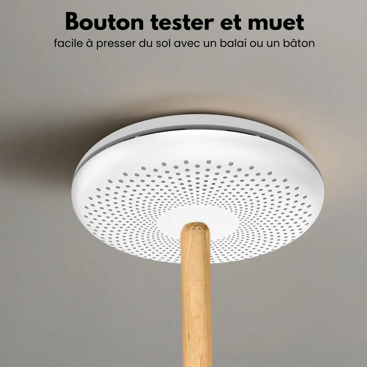 Aroha Safety Pro Détecteur Combiné avec Fumée et Monoxyde de Carbone - Batterie de 10 Ans - Alarme Incendie & Alarme de Monoxyde de CO