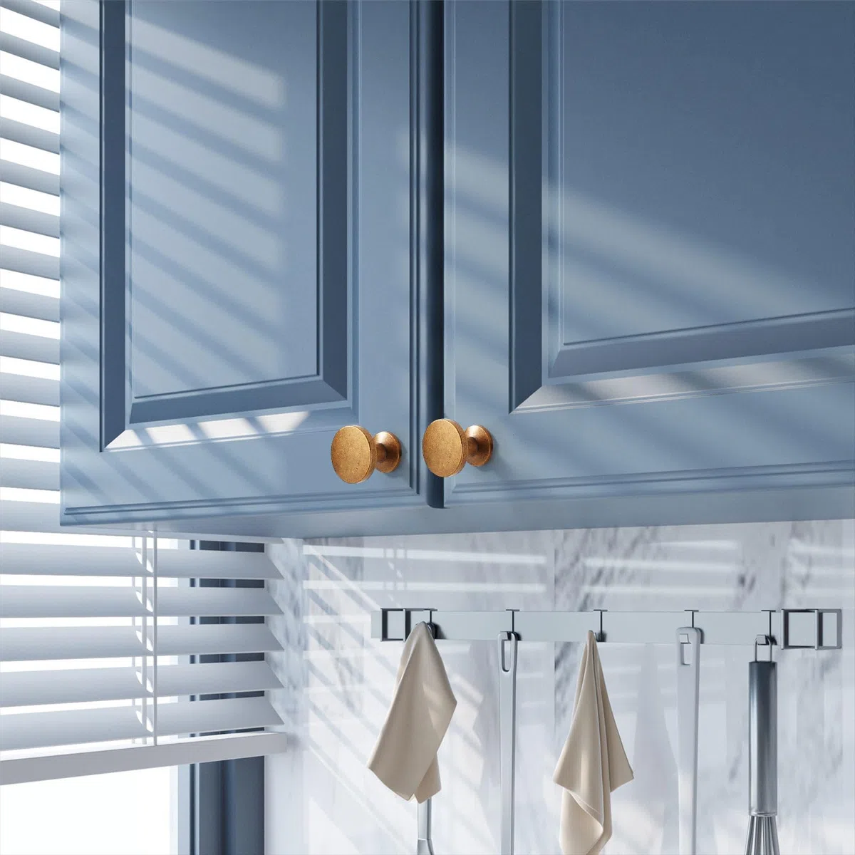 Amerdeco 10 Pièces Boutons de Tiroir, Rétro bronze de Tiroir,Boutons de Meubles,Boutons Armoire, Alliage de zinc Poignees de Porte de Cuisine pour Décor UK0071