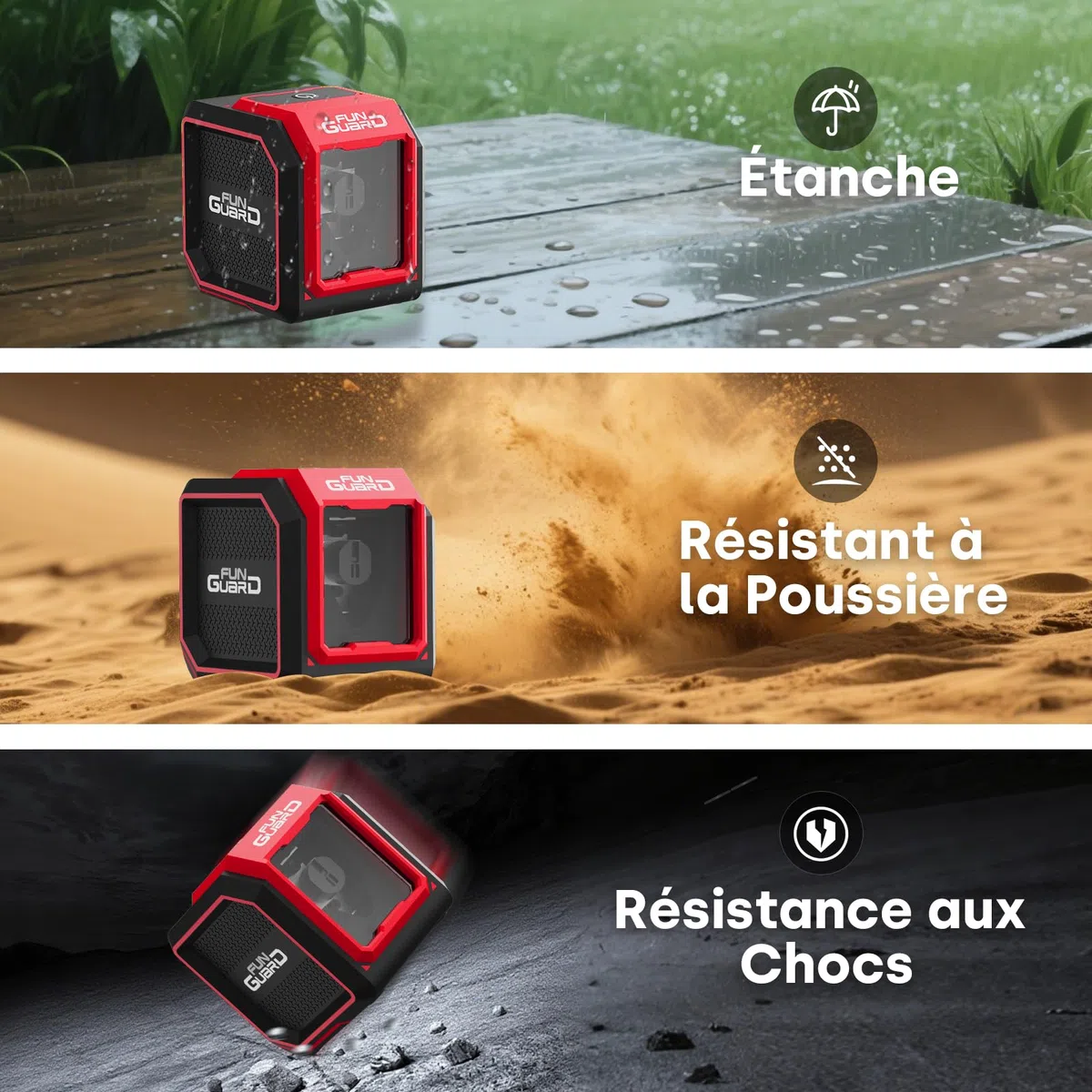 Niveau Laser Autonivelant, 20M Rouge Laser Horizontal/Vertical Lignes, 2 x AA piles, IP54 pour Les Chantiers,Décoration d'intérieur, DIY