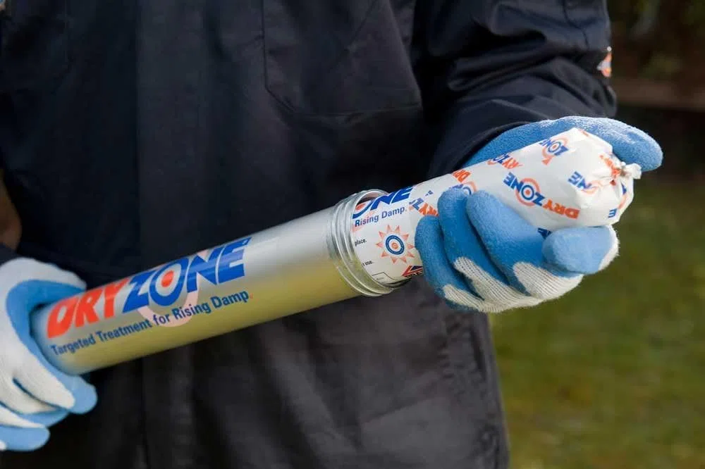 Dryzone Pistolet à Injection – Application Facile de la Crème Anti Remontées Capillaires – Pose Barrière Étanchéité des Murs